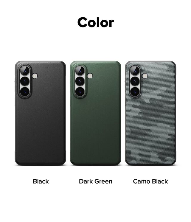 Защитный чехол Ringke Onyx для Samsung Galaxy S26 (S942) 8800328816411 - Black: фото 13 из 14