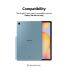 Защитный чехол Ringke T Fusion для Samsung Galaxy Tab S6 lite / S6 Lite (2022/2024) 8809716075768 - Clear (266126C). Фото 4 из 9