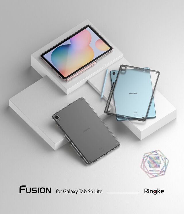 Защитный чехол Ringke T Fusion для Samsung Galaxy Tab S6 lite / S6 Lite (2022/2024) 8809716075768 - Clear (266126C) Защитный чехол Ringke T Fusion для Samsung Galaxy Tab S6 lite / S6 Lite (2022/2024) 8809716075768 - Clear: фото 2 из 9