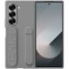 Защитный чехол Silicone Case (FF) для Samsung Galaxy Fold 6 (EF-MF956TJEGUA) - Gray (357632J). Фото 1 из 6
