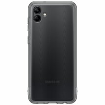 Захисний чохол Soft Clear Cover для Samsung Galaxy A04 (A045) EF-QA045TBEGRU - Black: фото 1 з 5