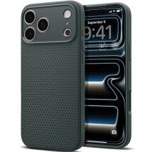 Защитный чехол Spigen Liquid Air для iPhone 18 Pro (ACS12151) - Abyss Green: фото 1 из 12