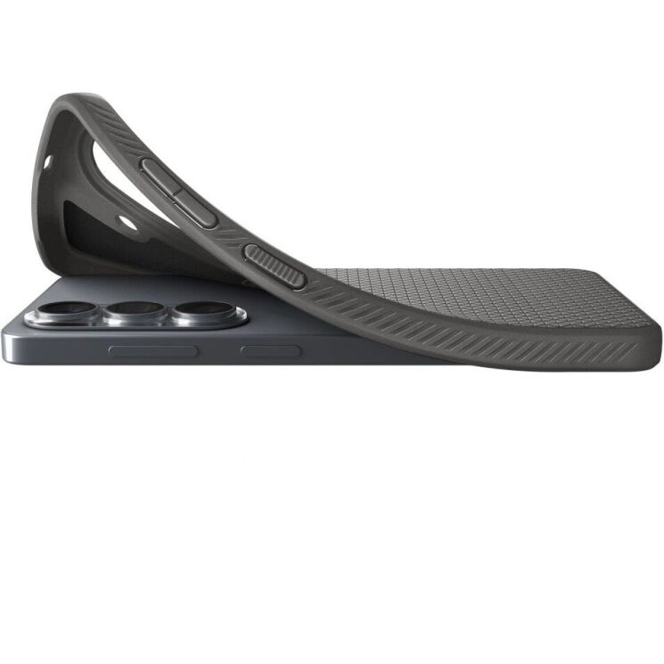 Захисний чохол Spigen Liquid Air (MagFit) для Samsung Galaxy S26 (S942) ACS10731 - Marble Grey: фото 5 з 16