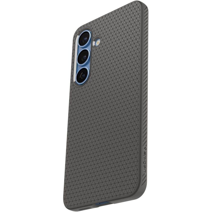 Защитный чехол Spigen (SGP) Liquid Air для Samsung Galaxy S25 Plus (S936) ACS08980 - Gray: фото 3 из 20