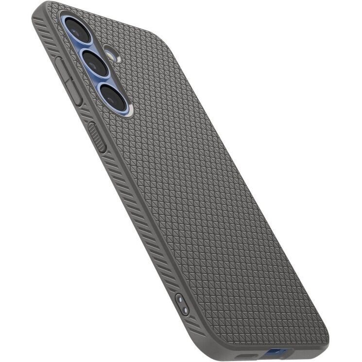 Защитный чехол Spigen (SGP) Liquid Air для Samsung Galaxy S25 Plus (S936) ACS08980 - Gray: фото 4 из 20