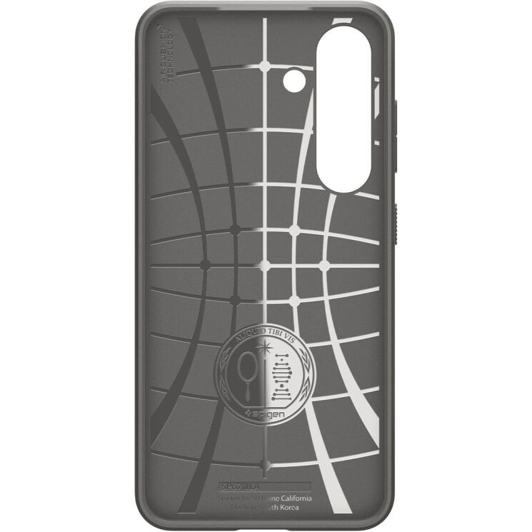 Защитный чехол Spigen (SGP) Liquid Air для Samsung Galaxy S25 Plus (S936) ACS08980 - Gray: фото 9 из 20