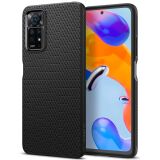 Защитный чехол Spigen (SGP) Liquid Air для Xiaomi Redmi Note 11 Pro Global (4G/5G) / Note 11E Pro / 12 Pro - Matte Black: фото 1 из 13