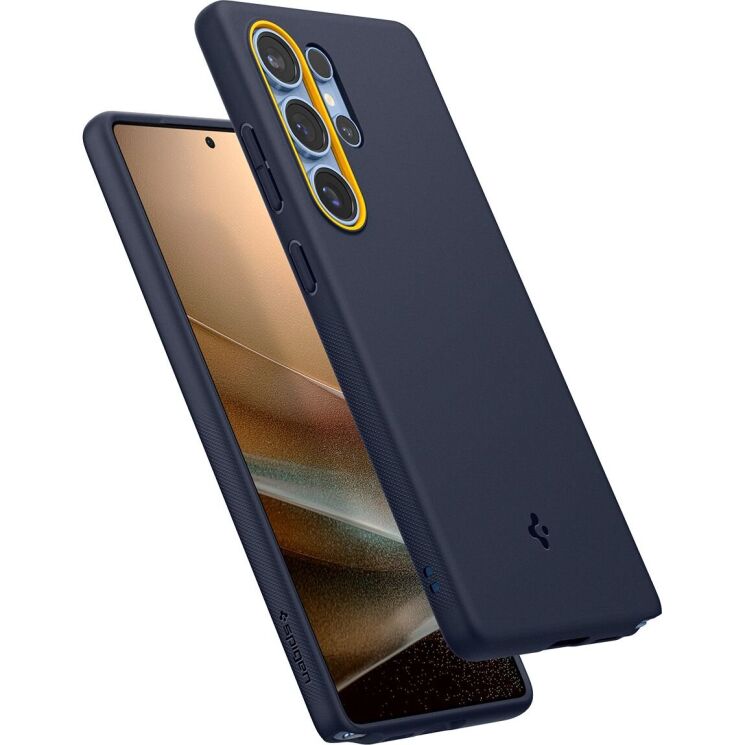 Захисний чохол Spigen Nano Pop (MagFit) для Samsung Galaxy S25 Ultra (S938) ACS09056 - Blueberry Navy: фото 3 з 17