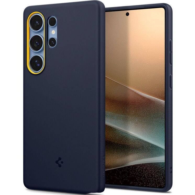 Захисний чохол Spigen Nano Pop (MagFit) для Samsung Galaxy S25 Ultra (S938) ACS09056 - Blueberry Navy: фото 1 з 17