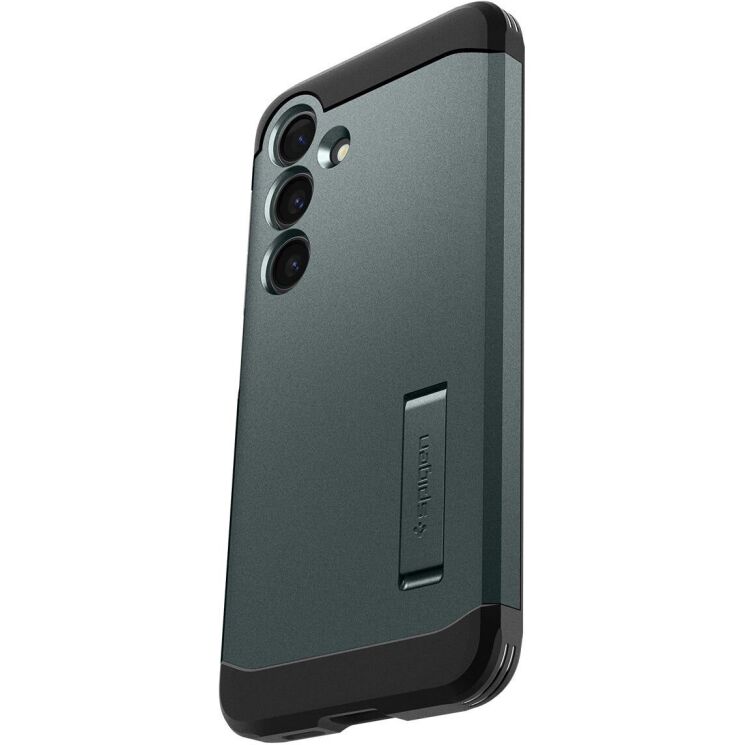 Защитный чехол Spigen (SGP) Tough Armor для Samsung Galaxy S24 Plus (S926) - Dark Green: фото 3 из 17