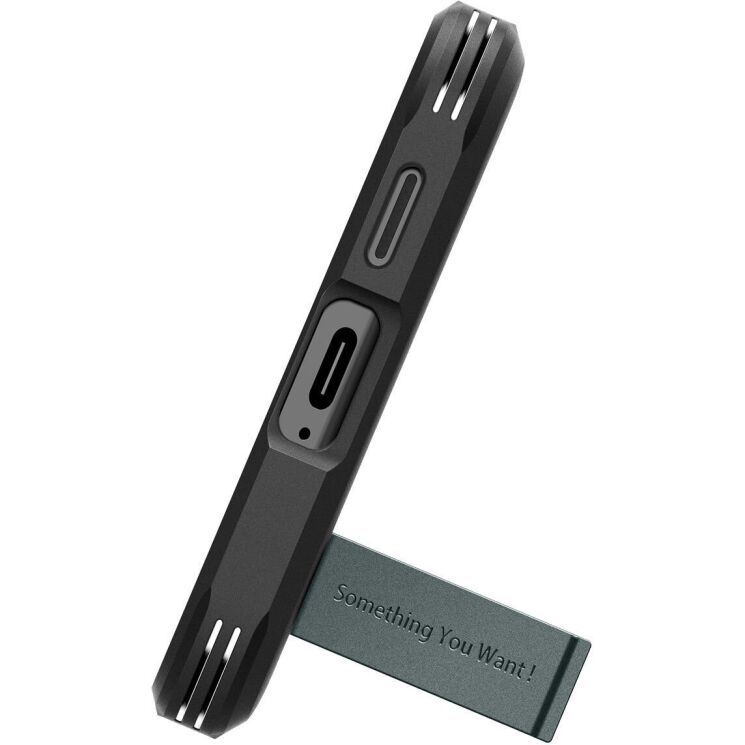 Защитный чехол Spigen (SGP) Tough Armor для Samsung Galaxy S24 Plus (S926) - Dark Green: фото 5 из 17