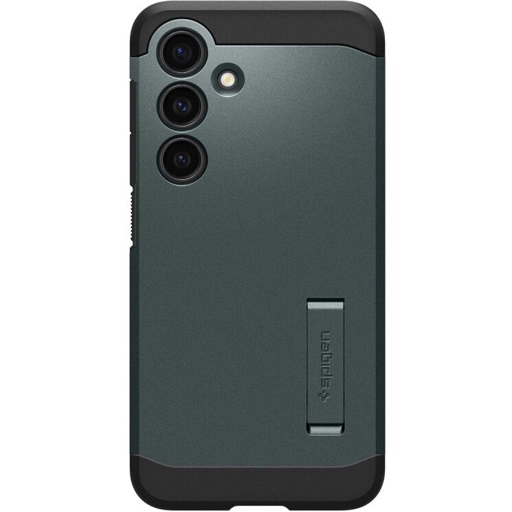 Защитный чехол Spigen (SGP) Tough Armor для Samsung Galaxy S24 Plus (S926) - Dark Green: фото 2 из 17