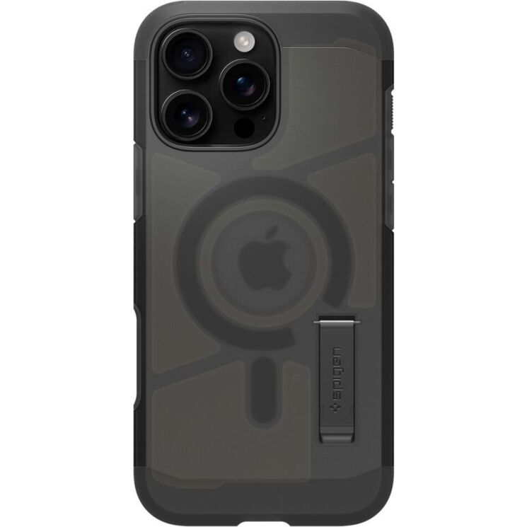 Захисний чохол Spigen (SGP) Tough Armor (MagFit) для Apple iPhone 16 Pro Max - Frost Black: фото 2 з 17