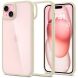 Защитный чехол Spigen (SGP) Ultra Hybrid для Apple iPhone 15 Plus - Mute Beige (329493Z). Фото 1 из 15