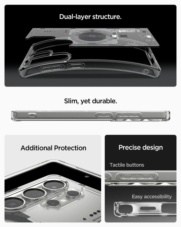 Защитный чехол Spigen (SGP) Ultra Hybrid Neo One (MagFit) для Samsung Galaxy S25 Ultra (S938) ACS08959 - Neo One: фото 16 из 16