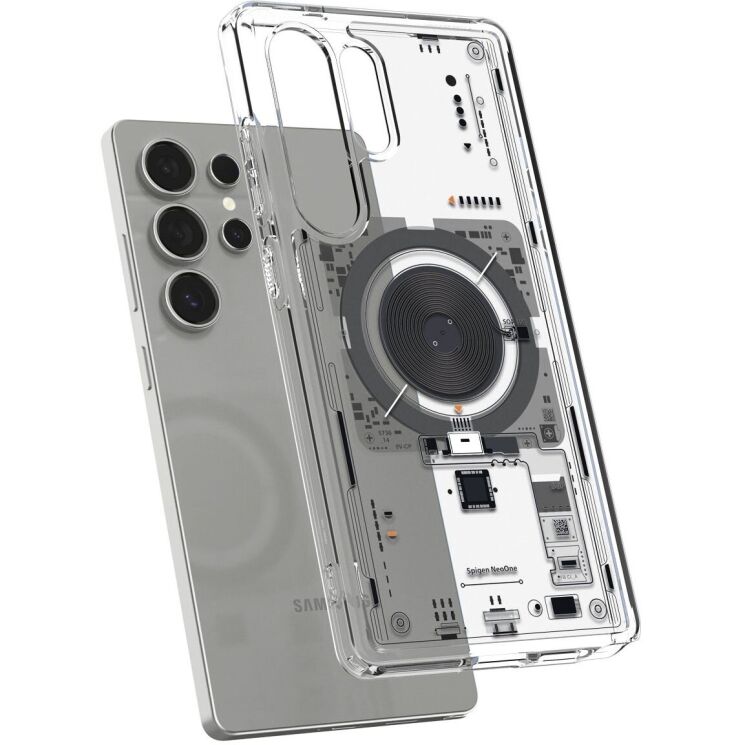Защитный чехол Spigen (SGP) Ultra Hybrid Neo One (MagFit) для Samsung Galaxy S25 Ultra (S938) ACS08959 - Neo One: фото 4 из 16