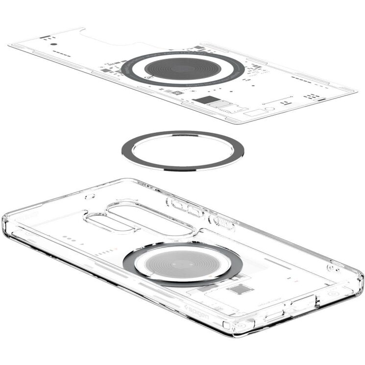 Защитный чехол Spigen (SGP) Ultra Hybrid Neo One (MagFit) для Samsung Galaxy S25 Ultra (S938) ACS08959 - Neo One: фото 6 из 16