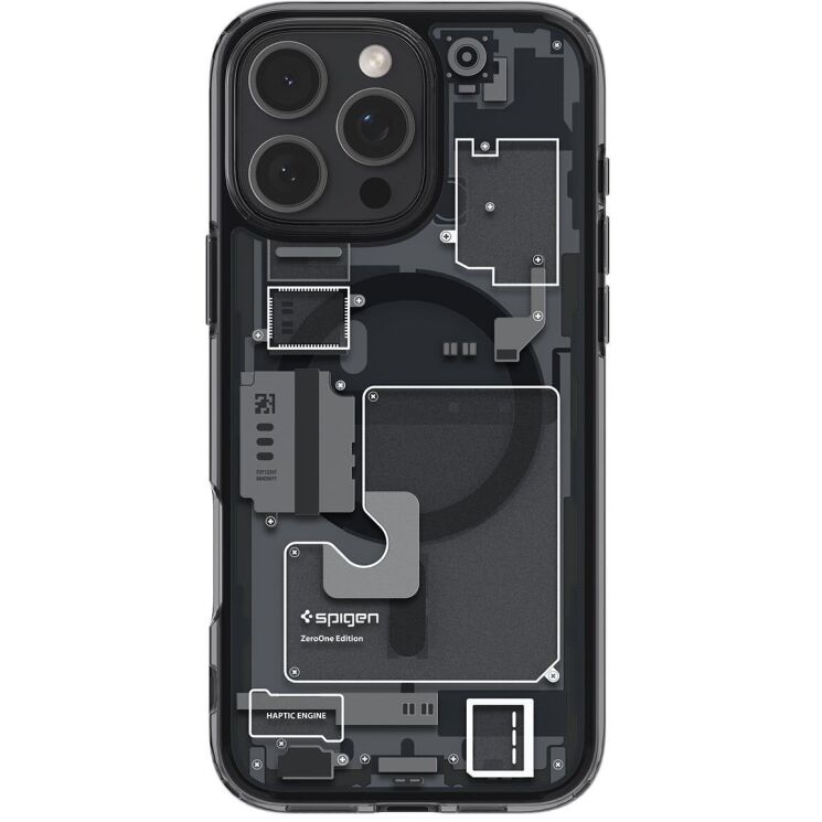 Защитный чехол Spigen (SGP) Ultra Hybrid Zero One (MagFit) для Apple iPhone 16 Pro - Zero One: фото 2 из 13