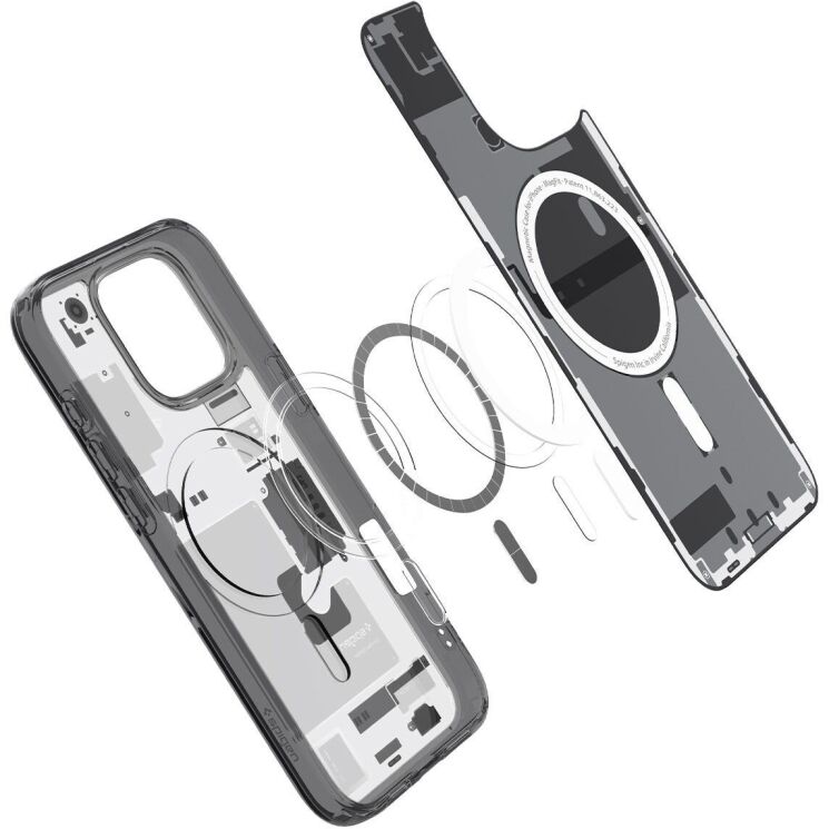 Защитный чехол Spigen (SGP) Ultra Hybrid Zero One (MagFit) для Apple iPhone 16 Pro - Zero One: фото 4 из 13