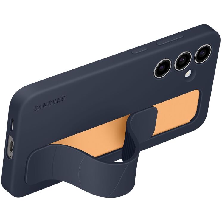 Защитный чехол Standing Grip Case для Samsung Galaxy S24 FE (S721) EF-GS721CNEGWW - Dark Blue: фото 3 из 5