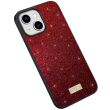 Захисний чохол SULADA Dazzling Glittery для Apple iPhone 15 - Red (329562R)