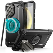 Защитный чехол Supcase Unicorn Beetle MAG XT Bumper Case для Samsung Galaxy S25 Ultra (S938) 843439156609 - Black: фото 1 из 12