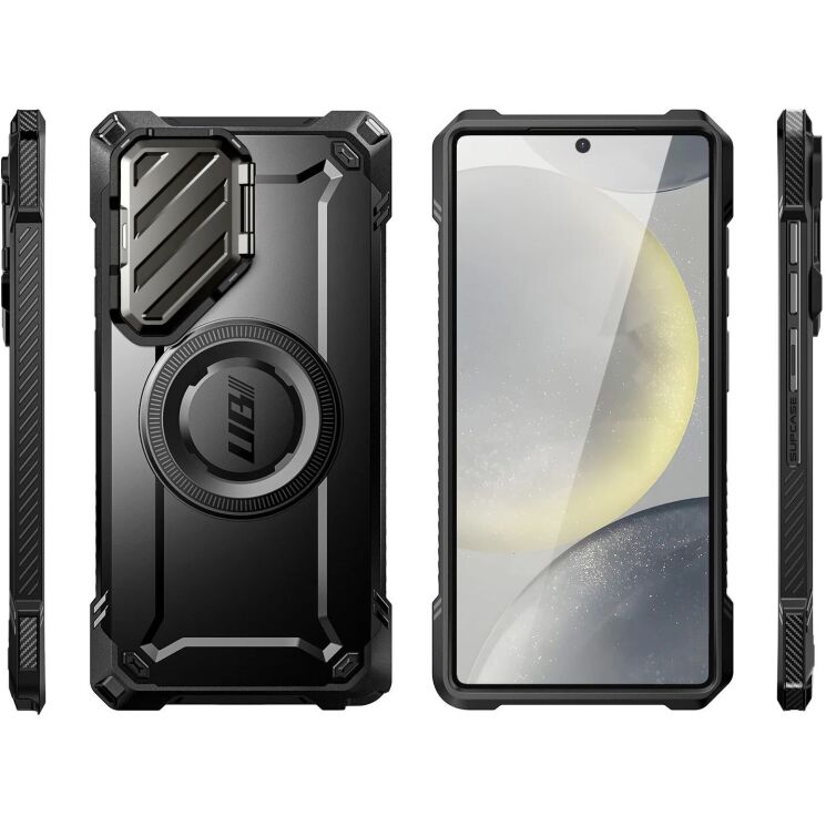Защитный чехол Supcase Unicorn Beetle MAG XT Bumper Case для Samsung Galaxy S25 Ultra (S938) 843439156609 - Black: фото 5 из 12