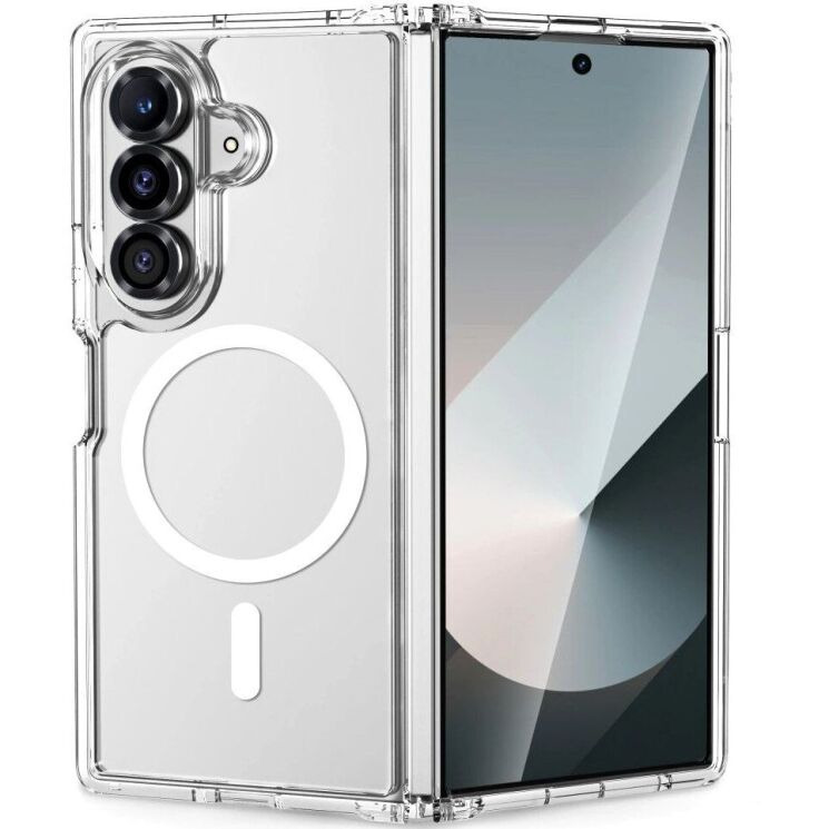 Защитный чехол Tech-Protect FlexAir Hybrid MagSafe (FF) для Samsung Galaxy Fold 8 Ultra - Clear (424080C) Защитный чехол Tech-Protect FlexAir Hybrid MagSafe (FF) для Samsung Galaxy Fold 8 Ultra - Clear: фото 1 из 8
