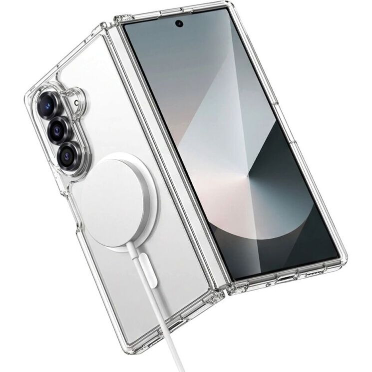 Защитный чехол Tech-Protect FlexAir Hybrid MagSafe (FF) для Samsung Galaxy Fold 8 Ultra - Clear (424080C) Защитный чехол Tech-Protect FlexAir Hybrid MagSafe (FF) для Samsung Galaxy Fold 8 Ultra - Clear: фото 3 из 8