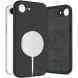 Защитный чехол Tech-Protect Liquid Silicone MagSafe для Apple iPhone 16e - Black (378224B). Фото 1 из 4