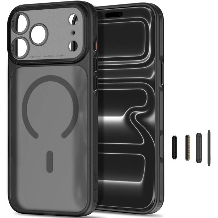 Захисний чохол Tech-Protect MagPrime MagSafe для iPhone 18 Pro Max / 17 Pro Max (5906302324767) - Matte Black: фото 2 з 8