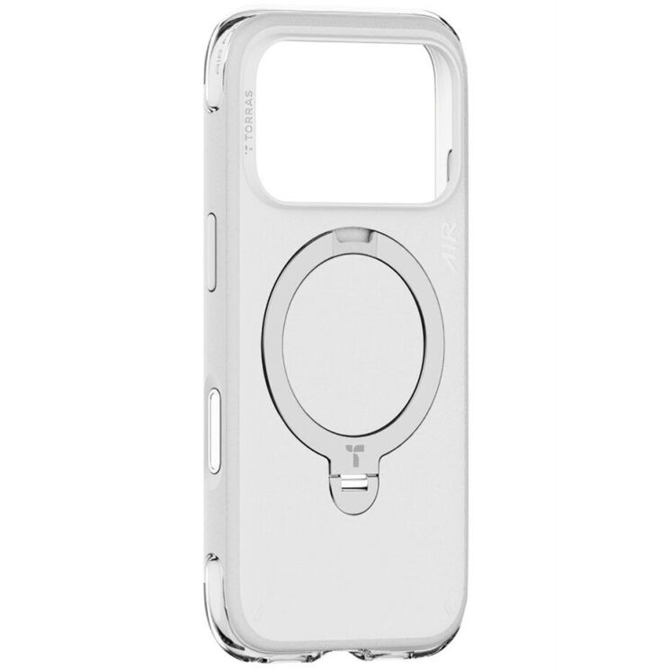 Захисний чохол TORRAS Ostand Q3 Air Essential (with MagSafe) для Apple iPhone 18 Pro / 17 Pro - White (423610W) Захисний чохол TORRAS Ostand Q3 Air Essential (with MagSafe) для Apple iPhone 18 Pro / 17 Pro - White: фото 1 з 1