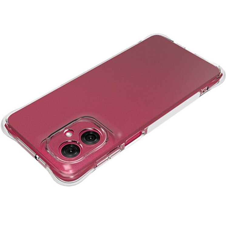 Захисний чохол UniCase AirBag для Motorola G55 - Transparent: фото 2 з 5