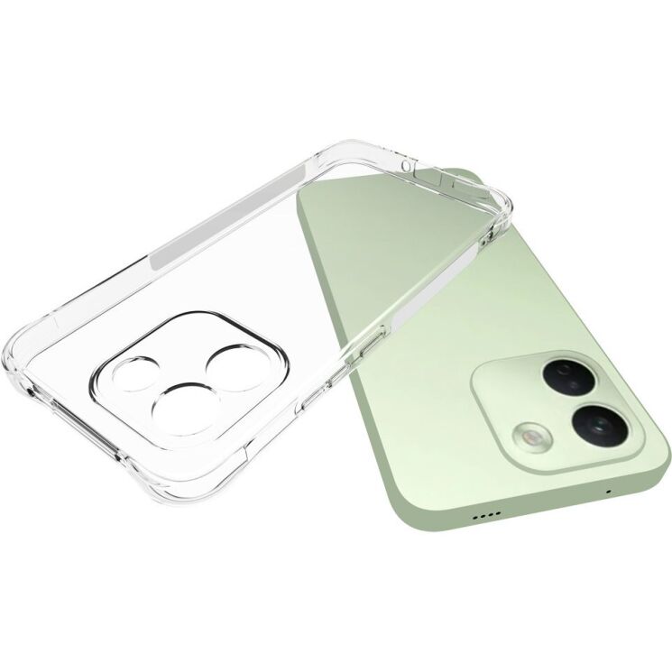 Защитный чехол UniCase AirBag Flow для Xiaomi Redmi Note 17 Pro Max - Transparent: фото 4 из 5