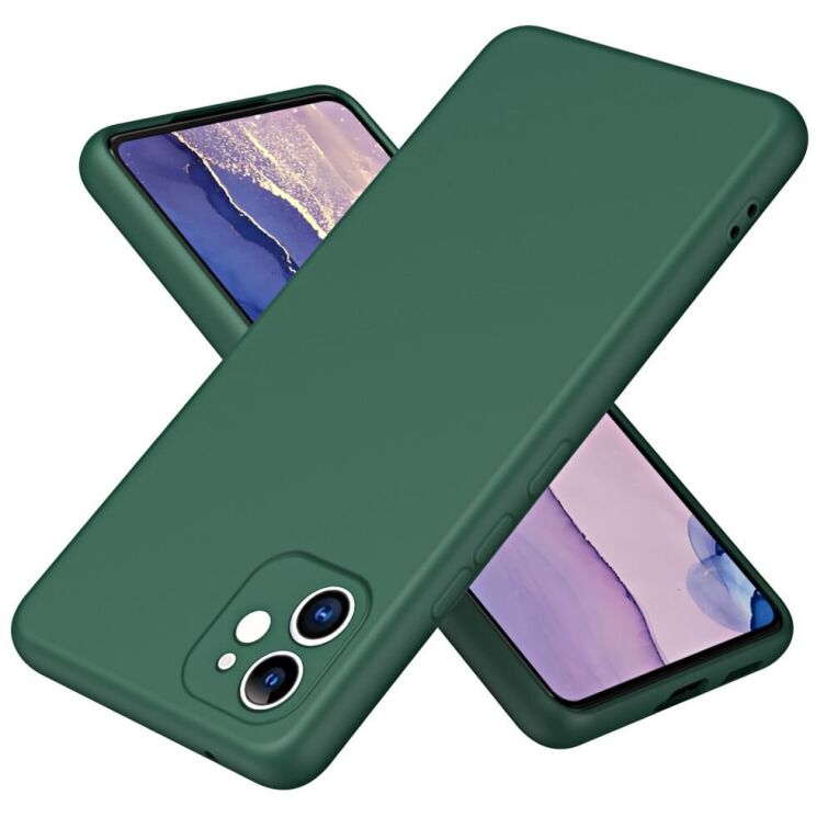 Захисний чохол UniCase Aura Cover для Apple iPhone 12 - Green: фото 1 з 4