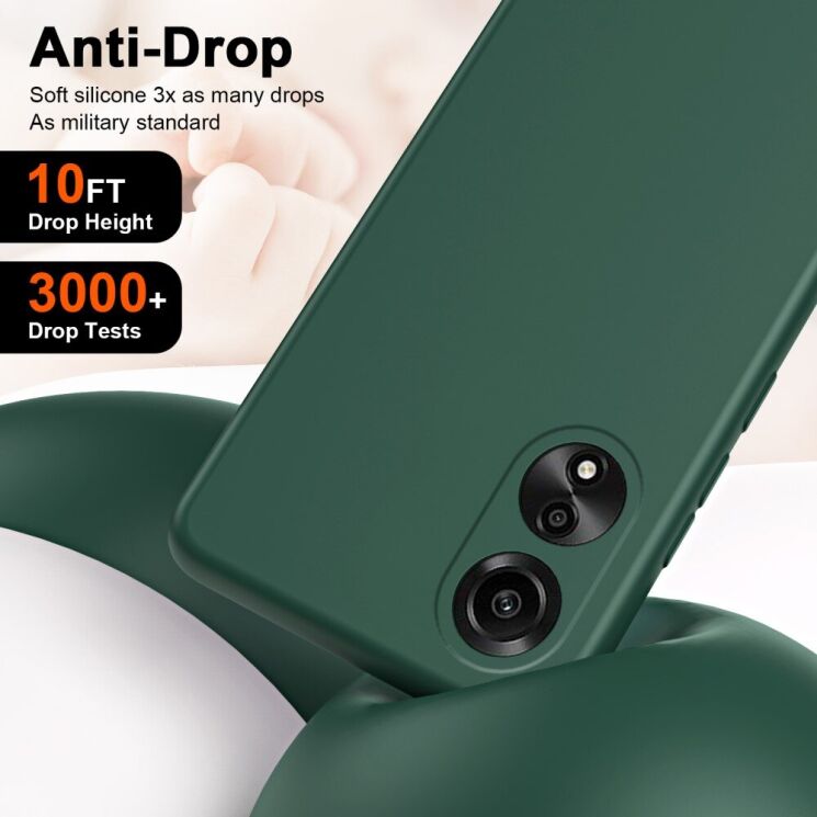 Защитный чехол UniCase Aura Cover для OPPO A78 - Blue: фото 3 из 7