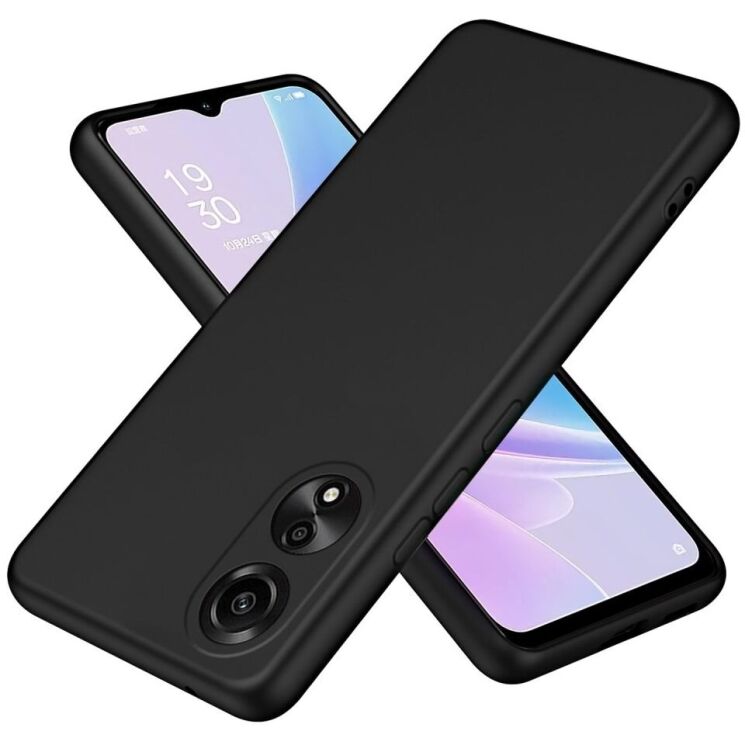 Захисний чохол UniCase Aura Cover для OPPO A78 - Black: фото 1 з 7