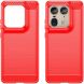 Защитный чехол UniCase Carbon для Motorola Edge 50 Ultra - Red (354020R). Фото 2 из 8