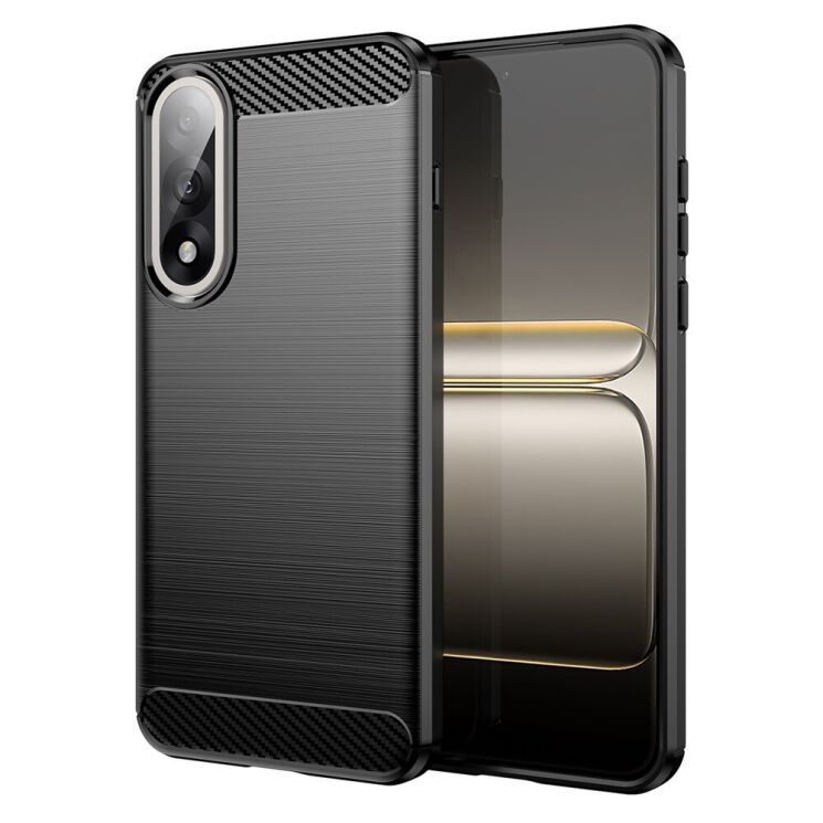 Захисний чохол UniCase Carbon для OnePlus Nord 5 / Ace 5 Ultra - Black: фото 1 з 8