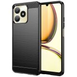 Защитный чехол UniCase Carbon для Realme C53 / C51 - Black: фото 1 из 8