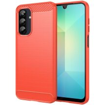 Защитный чехол UniCase Carbon для Samsung Galaxy A26 (A266) - Red: фото 1 из 8