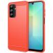 Защитный чехол UniCase Carbon для Samsung Galaxy A26 (A266) - Red (371601R). Фото 1 из 8