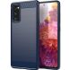 Защитный чехол UniCase Carbon для Samsung Galaxy S20 FE (G780) - Blue (252019L). Фото 1 из 8