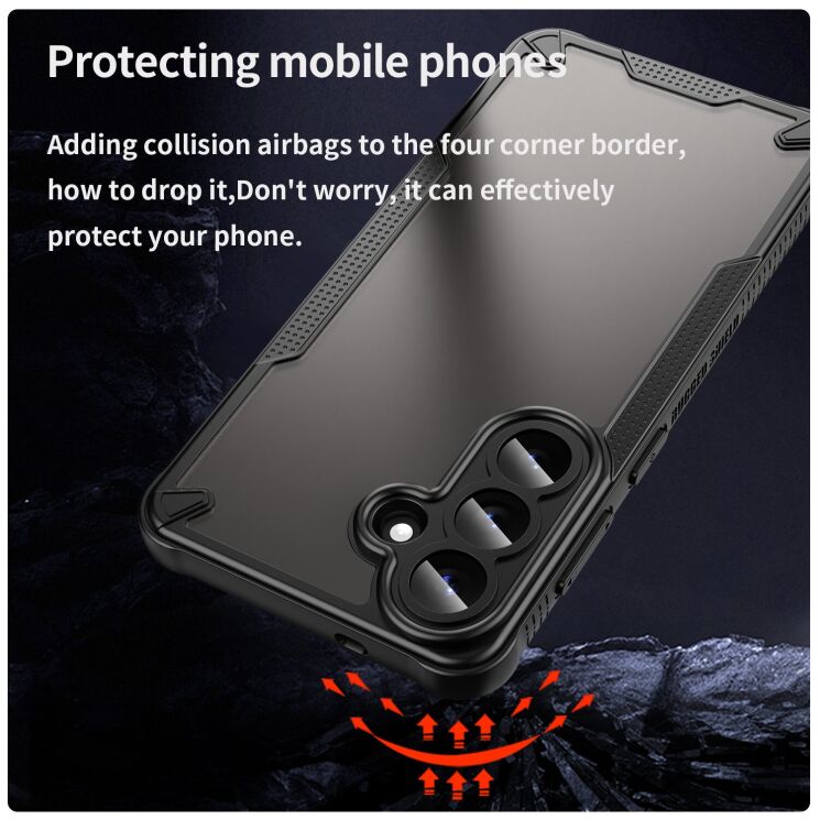 Захисний чохол UniCase Falcon Frame для Samsung Galaxy S26 Plus - Pink: фото 5 з 10