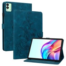 Защитный чехол UniCase Flower для TECNO Megapad 11 - Blue: фото 1 из 7