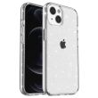 Захисний чохол UniCase Glitter Shell для Apple iPhone 14 - White (304536W)