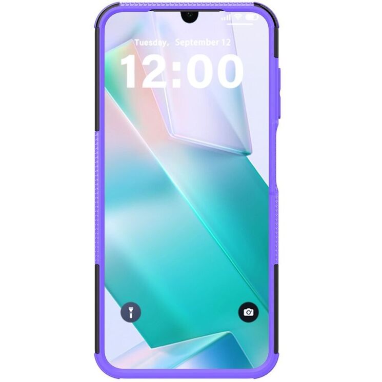 Защитный чехол UniCase Hybrid X для Samsung Galaxy A26 (A266) - Purple: фото 6 из 17