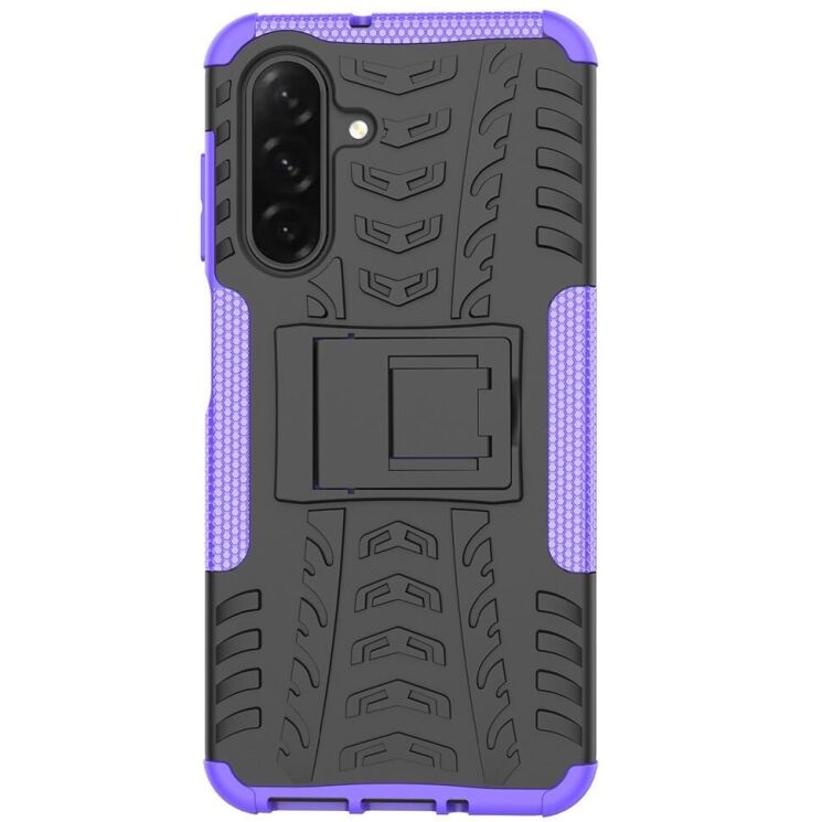 Защитный чехол UniCase Hybrid X для Samsung Galaxy A26 (A266) - Purple: фото 4 из 17