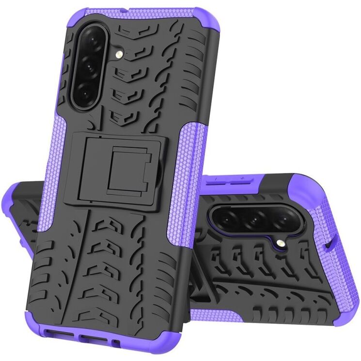 Защитный чехол UniCase Hybrid X для Samsung Galaxy A26 (A266) - Purple: фото 3 из 17