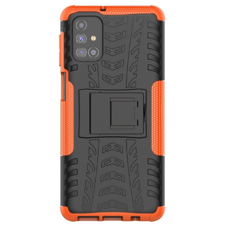 Захисний чохол UniCase Hybrid X для Samsung Galaxy M31s (M317) - Orange: фото 3 з 10